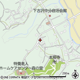 神奈川県厚木市下古沢244周辺の地図