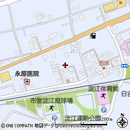 鳥取県米子市淀江町西原1003-15周辺の地図