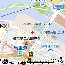 肉とワインとクラフトビール　アンカーグラウンド 馬車道店 （ANCHOR GROUND）周辺の地図