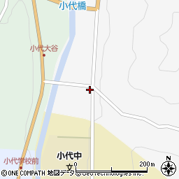 兵庫県美方郡香美町小代区野間谷64周辺の地図