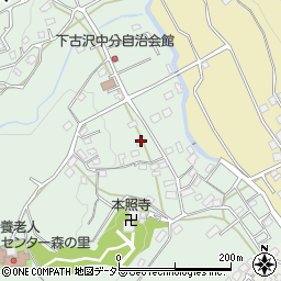 神奈川県厚木市下古沢264周辺の地図