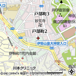 神奈川県横浜市西区伊勢町1丁目7周辺の地図