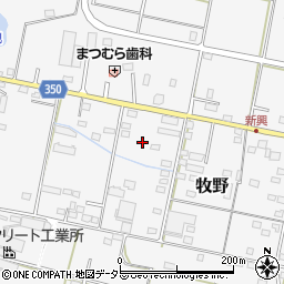 岐阜県美濃加茂市牧野2895周辺の地図