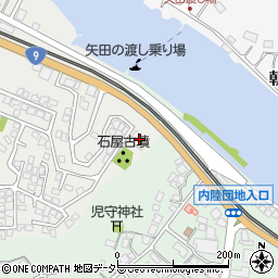 島根県松江市東津田町2168-527周辺の地図