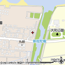 鳥取県米子市淀江町佐陀1301-15周辺の地図