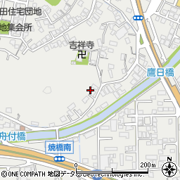 島根県松江市東津田町1341周辺の地図