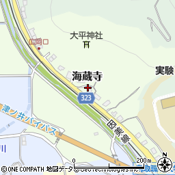 鳥取県鳥取市海蔵寺15周辺の地図