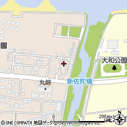 鳥取県米子市淀江町佐陀1301-13周辺の地図