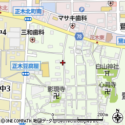 岐阜県岐阜市正木1221周辺の地図