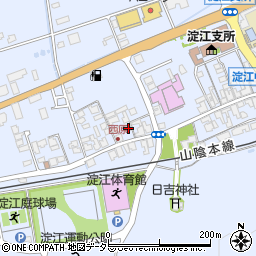 鳥取県米子市淀江町西原951-1周辺の地図