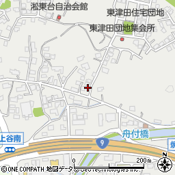 島根県松江市東津田町1712周辺の地図