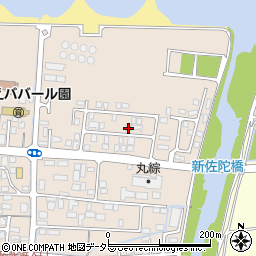 鳥取県米子市淀江町佐陀1328-30周辺の地図