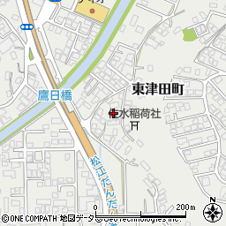 島根県松江市東津田町1928周辺の地図
