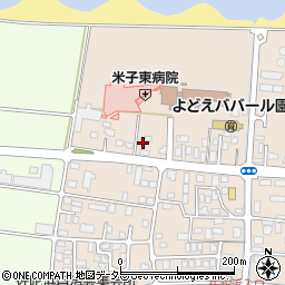 鳥取県米子市淀江町佐陀1410-1周辺の地図