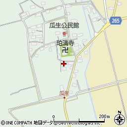 滋賀県長浜市瓜生町233周辺の地図