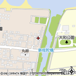 鳥取県米子市淀江町佐陀1301-16周辺の地図