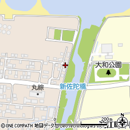 鳥取県米子市淀江町佐陀1301-30周辺の地図