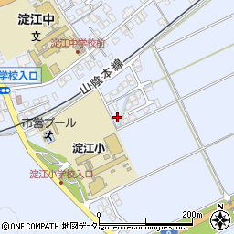 鳥取県米子市淀江町西原257-9周辺の地図