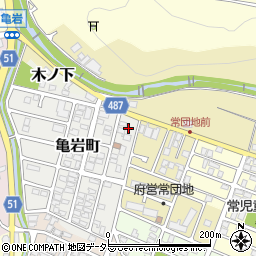 京都府舞鶴市亀岩町136周辺の地図