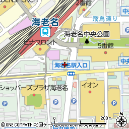 大戸屋海老名店周辺の地図