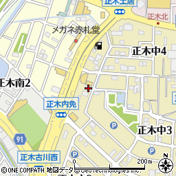 北川自動車周辺の地図