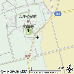 滋賀県長浜市瓜生町188周辺の地図