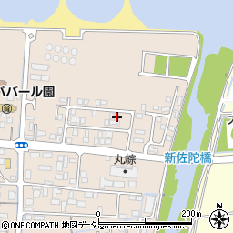 鳥取県米子市淀江町佐陀1323-14周辺の地図