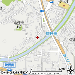島根県松江市東津田町1327周辺の地図