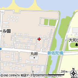 鳥取県米子市淀江町佐陀1323-12周辺の地図