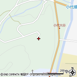 兵庫県美方郡香美町小代区大谷400周辺の地図