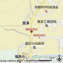舞鶴営業所周辺の地図