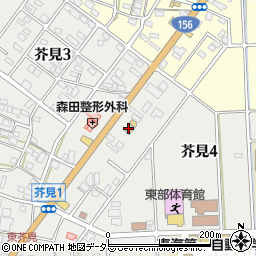 ぎふ初寿司 芥見分店周辺の地図