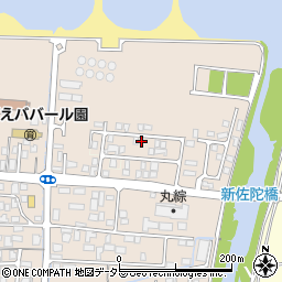 鳥取県米子市淀江町佐陀1328-36周辺の地図