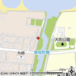 鳥取県米子市淀江町佐陀1301-29周辺の地図