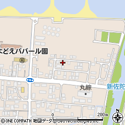 鳥取県米子市淀江町佐陀1338-25周辺の地図