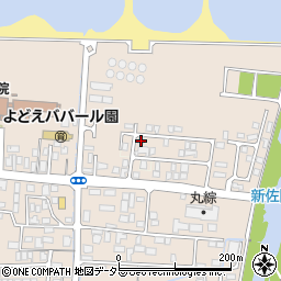 鳥取県米子市淀江町佐陀1338-11周辺の地図