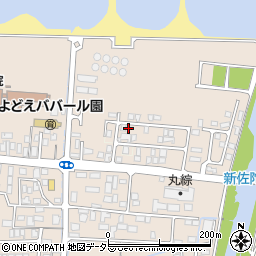 鳥取県米子市淀江町佐陀1338周辺の地図