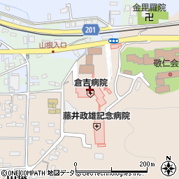 医療福祉センター倉吉病院（仁厚会）周辺の地図