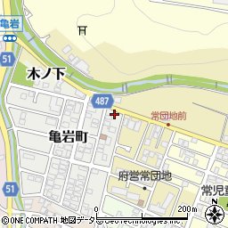 京都府舞鶴市亀岩町135周辺の地図