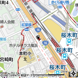 神奈川労連・労働相談センター周辺の地図