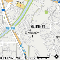 島根県松江市東津田町1926周辺の地図