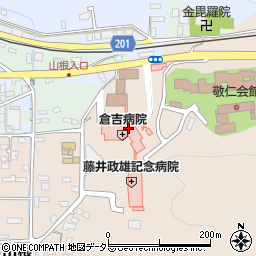 医療福祉センター倉吉病院周辺の地図