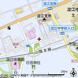 鳥取県米子市淀江町西原712周辺の地図