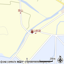 兵庫県豊岡市日高町栗山29周辺の地図