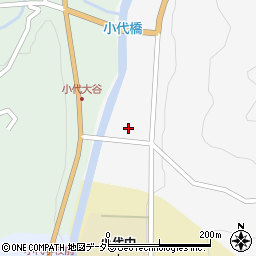 兵庫県美方郡香美町小代区野間谷5周辺の地図
