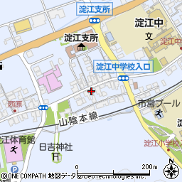 鳥取県米子市淀江町西原717周辺の地図