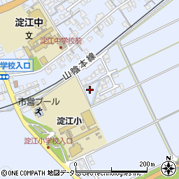 鳥取県米子市淀江町西原257-7周辺の地図