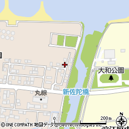 鳥取県米子市淀江町佐陀1301-20周辺の地図