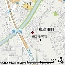 島根県松江市東津田町1931周辺の地図