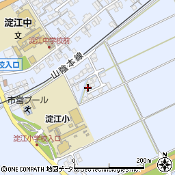 鳥取県米子市淀江町西原185-11周辺の地図